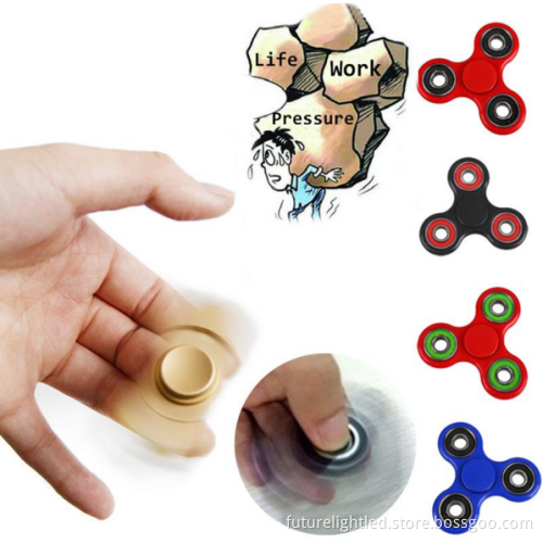 Cheap Wholesale Fidget Spinner Finger Spinner Toys ABS Metal Hand Spinner